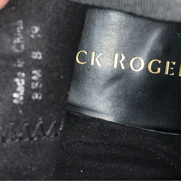 Jack Rogers Poppy Chelsea Booties. Black Leather. Size 8.5 - Picture 3 of 6